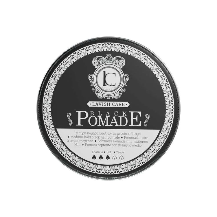 Lavish Black Pomade - Pomata Capelli Coprente a Tenuta Media