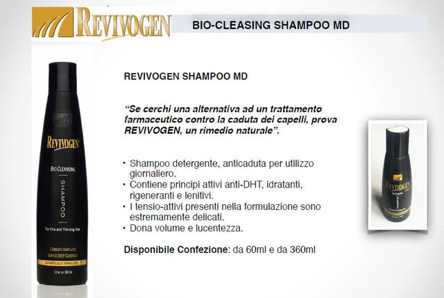 Revivogen Bio-Cleansing Shampoo (kit 3 pezzi)